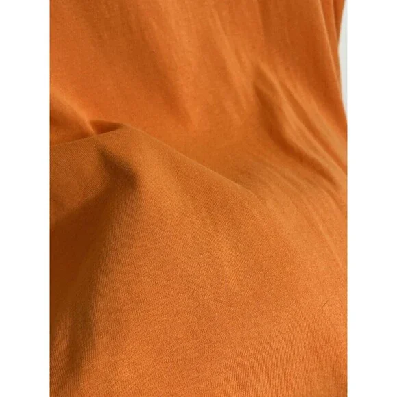 Chico's Sunrise Orange Top Blouse 100% Cotton Shell Tank 3 XL (11) - Picture 6 of 8